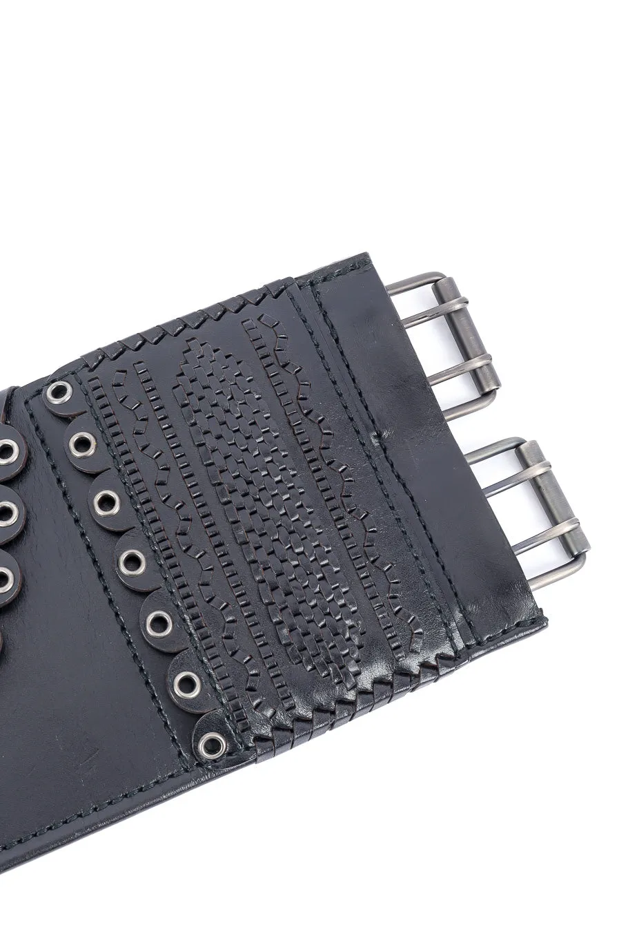 Woven Pocket Waist Belt