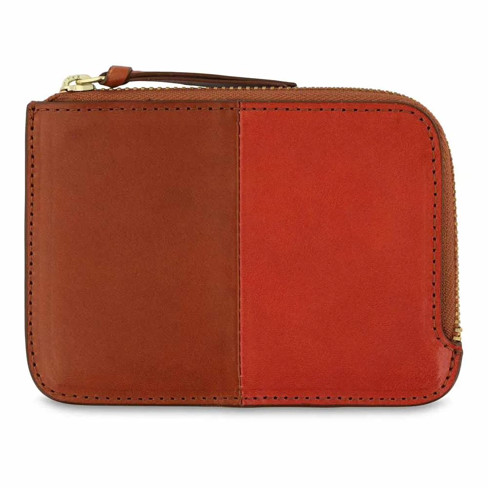 Zip Wallet - Cognac / Orange