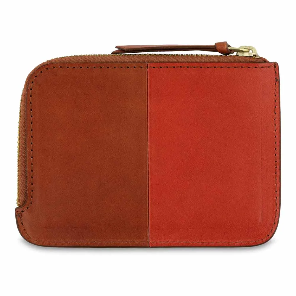 Zip Wallet - Cognac / Orange